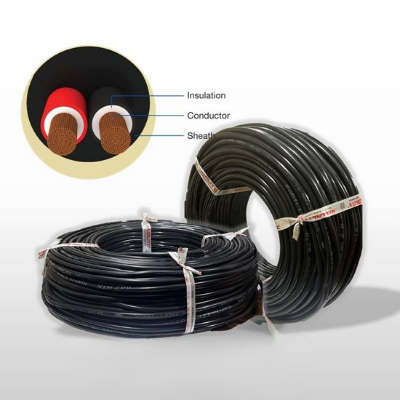 Selection of electrical wires and cables for installation and repair, Various types of electrical wires and cables for diverse applications 