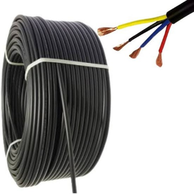 Selection of electrical wires and cables for installation and repair, Various types of electrical wires and cables for diverse applications 