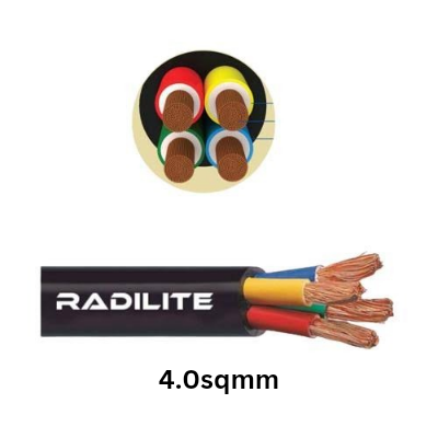 Selection of electrical wires and cables for installation and repair, Various types of electrical wires and cables for diverse applications, Copper Round Flexible cable